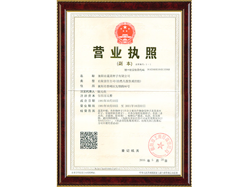 营业执照